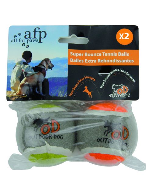 Outdoor Dog Tennisbollar – 2-pack för Hund