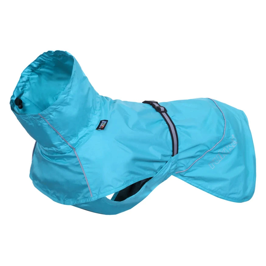 Rukka Pets Hase Regnjacka Turkos 45cm Rygglängd