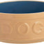 Hundskål PETWARE CANE 15 cm, kanel/blå, stengods, Mason Cash