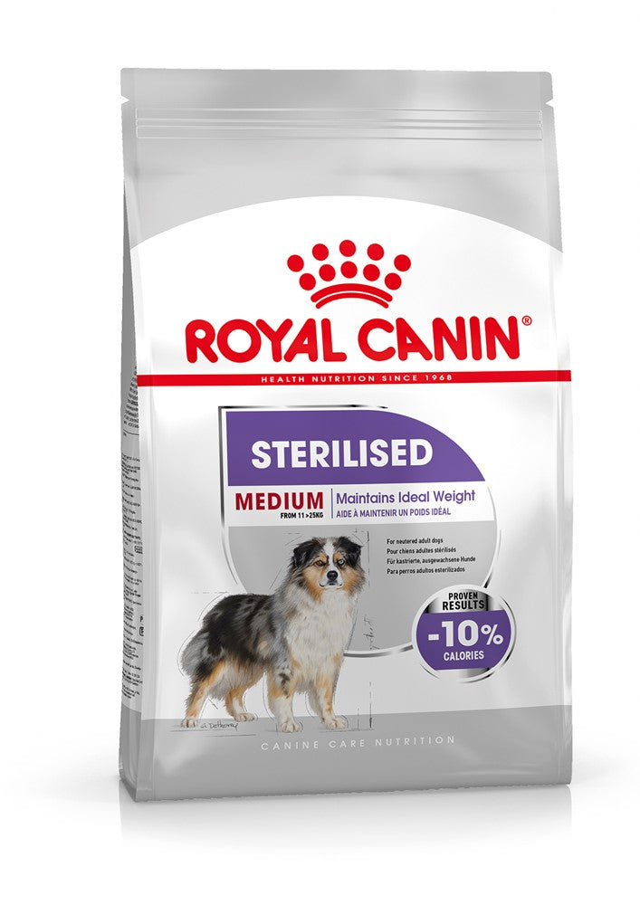 Royal Canin Sterilised MEDIUM Torrfoder för hund 12 kg