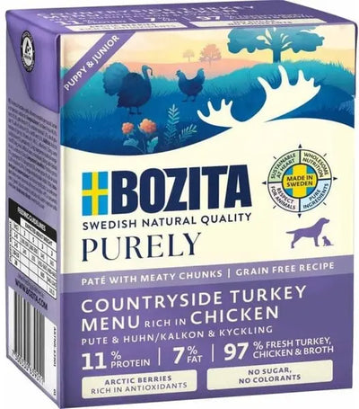 Bozita Purely Puppy Kalkon & Kyckling 370g