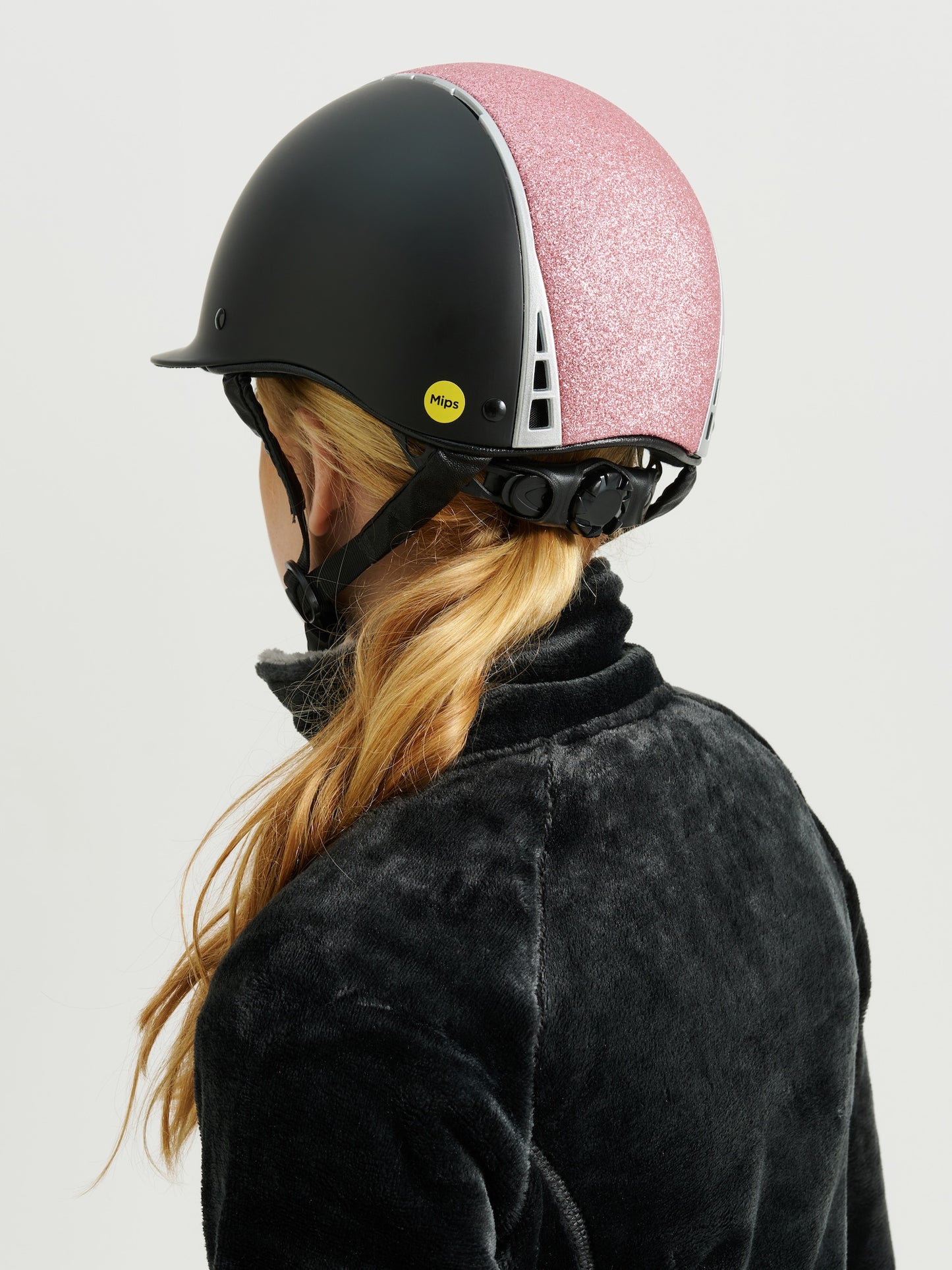 Jacson Philly Mips Ridhjälm Svart/Rosa S-M