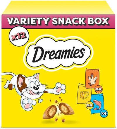 Dreamies Kattgodis Mix, 60 g x 12 stycken