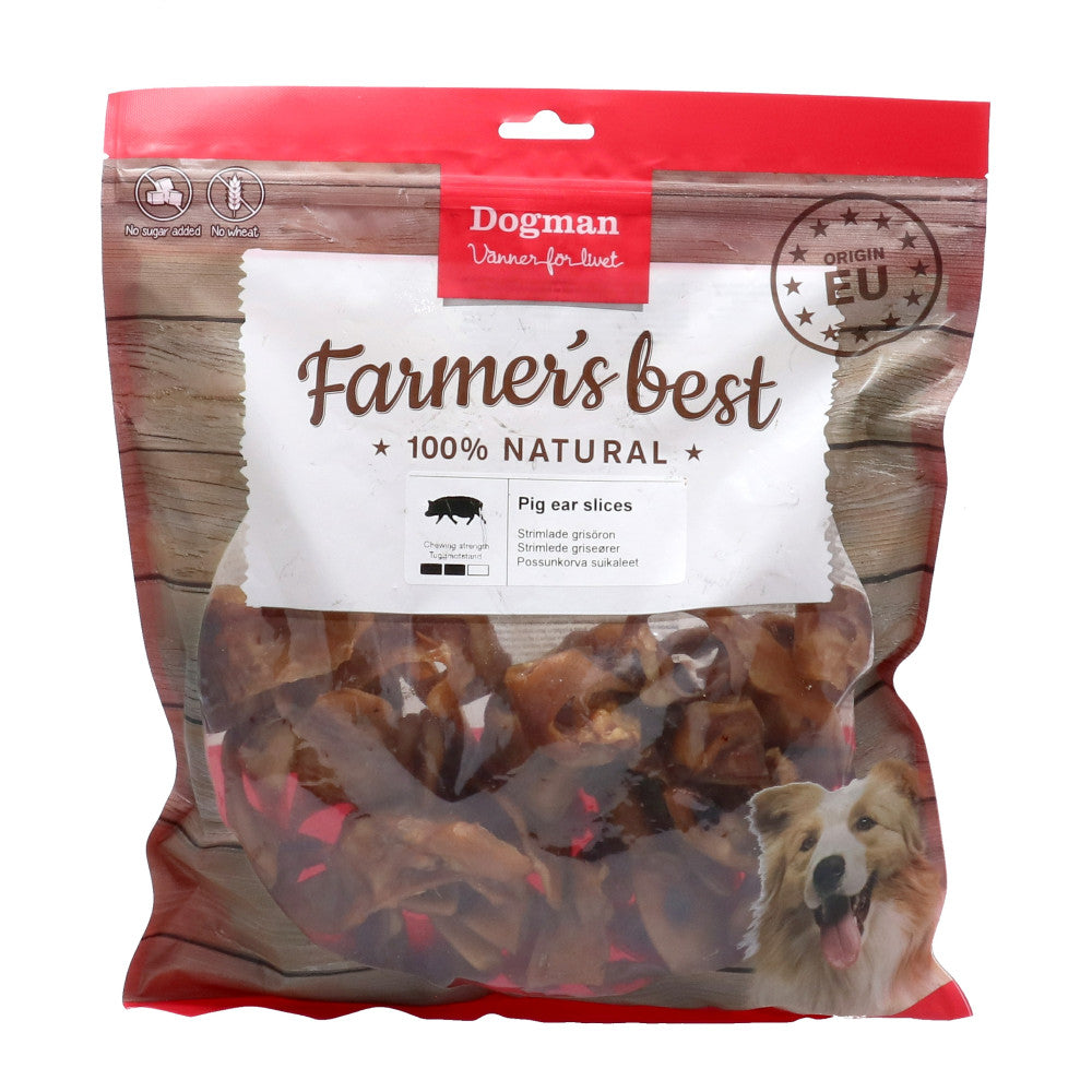 Dogman Farmers Best Strimlade Grisöron 500g