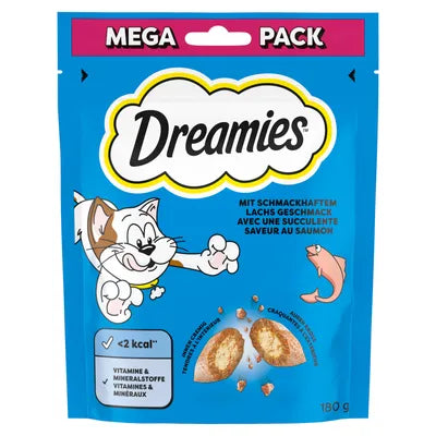 Dreamies Cat Treats Big Pack 180g  Lax