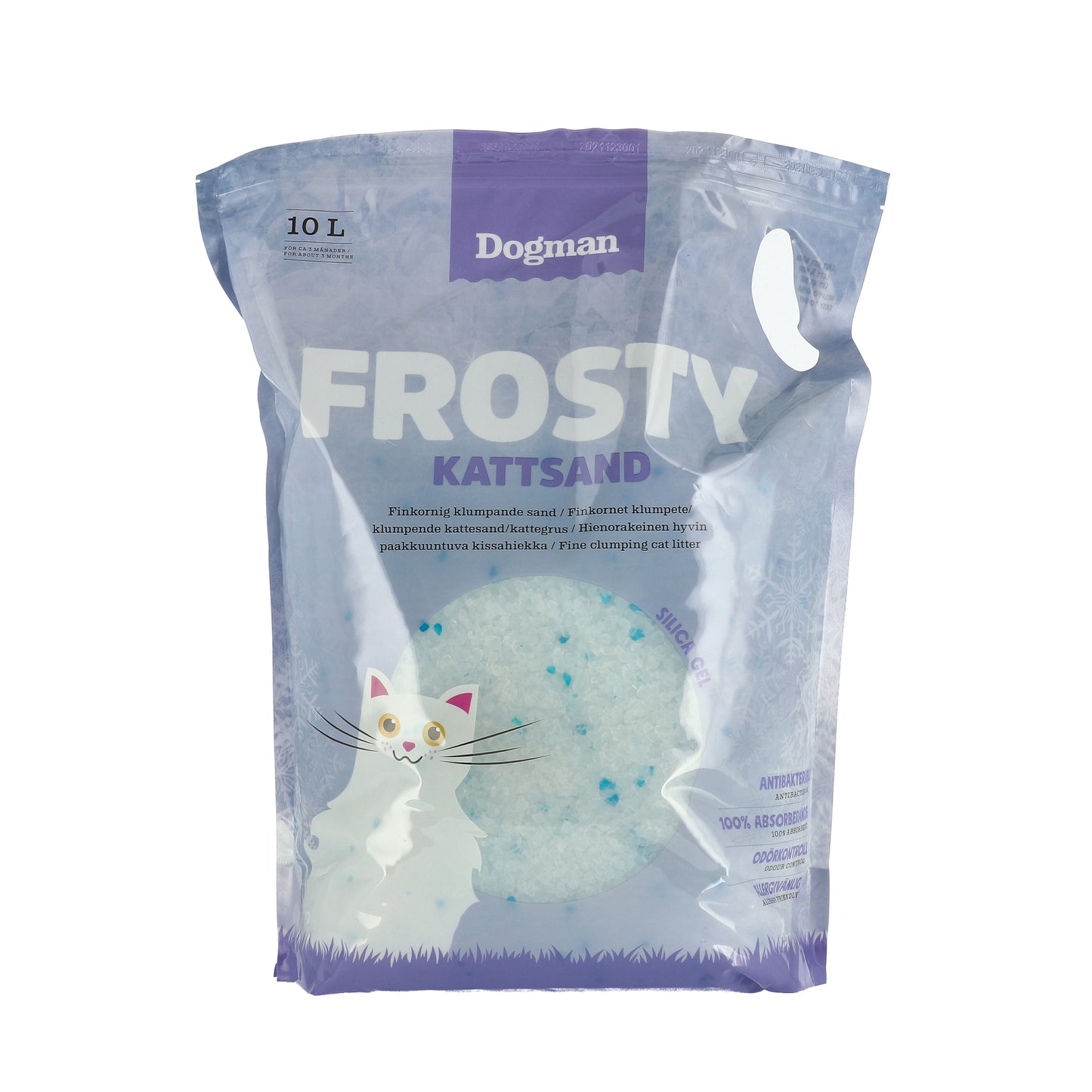 Dogman Frosty Kattsand Original 10L