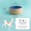 Hundskål PETWARE CANE 15 cm, kanel/blå, stengods, Mason Cash