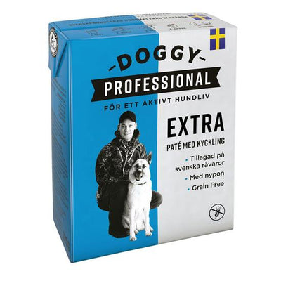 Doggy Extra Paté Med Kyckling 370g