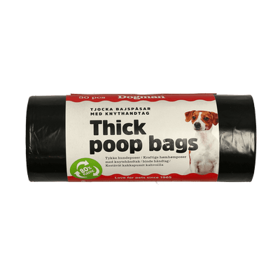 Dogman Bajspåsar med handtag 50p
