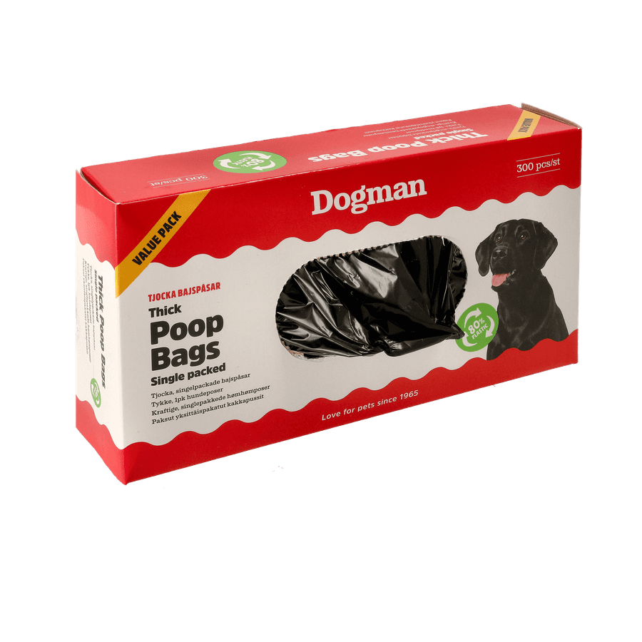 Dogman Bajspåsar Tjocka Value Pack 300p