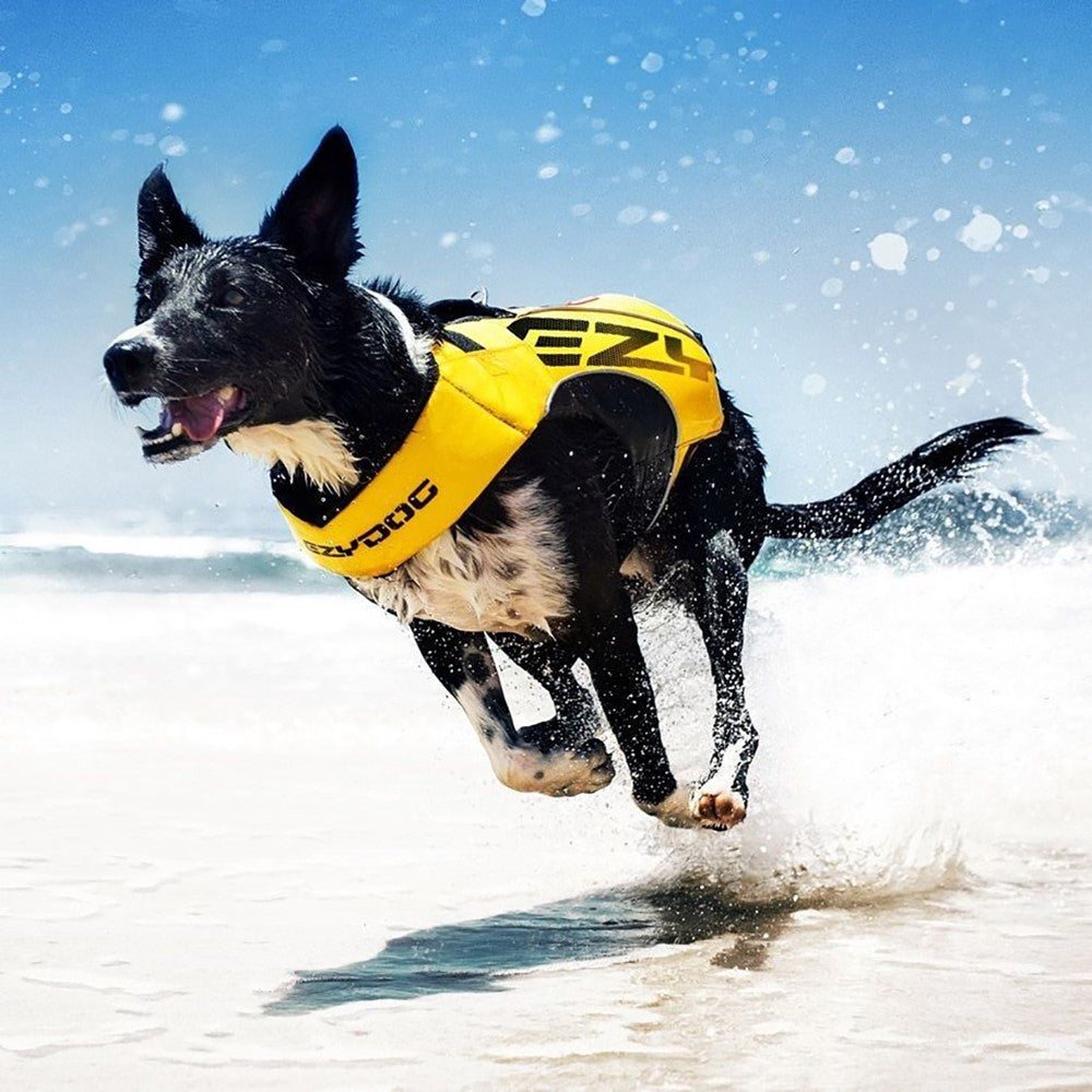 Flytväst Ezydog X2 Boost Gul 60-90 cm