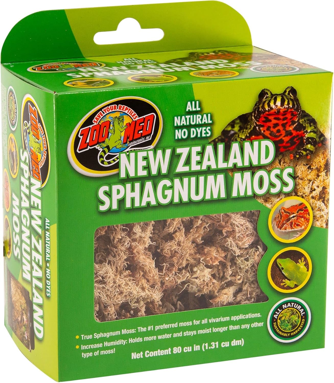 Zoo Med CF3-NZE New Zealand Vitmossa, 1.31 l