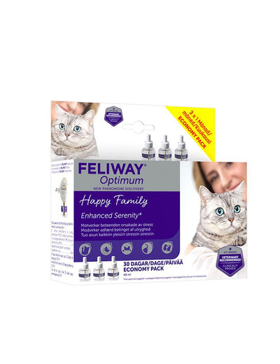 Trygghetsdoft Feliway Optimum Refill 3x48 ml