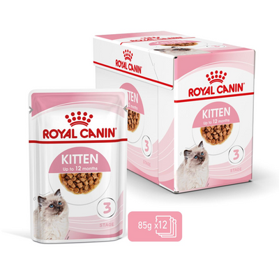 Royal Canin FHN Gravy Kitten Våtfoder för kattunge 12x85 g
