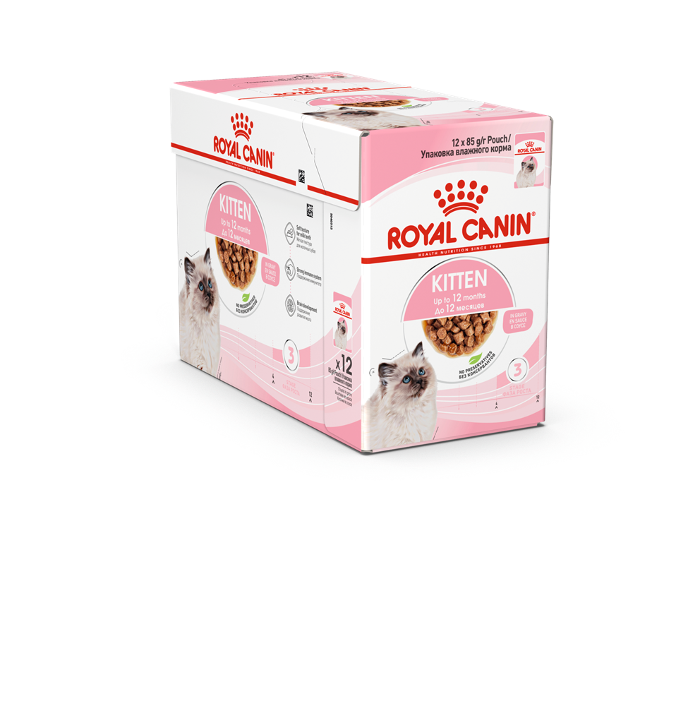 Royal Canin FHN Gravy Kitten Våtfoder för kattunge 12x85 g
