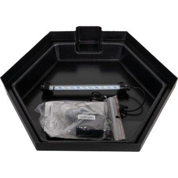 Akwaland LED-Armatur Svart 31-35 cm för 30L Akvarium