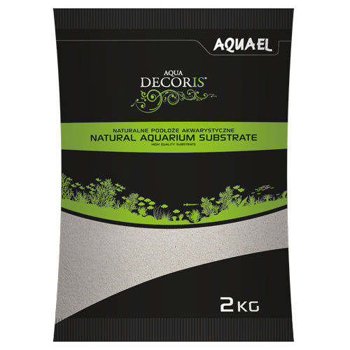 Aquael Decoris Akvariesand Grå 2kg