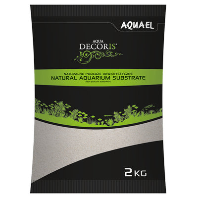 Aquael Decoris Akvariesand Grå 2kg