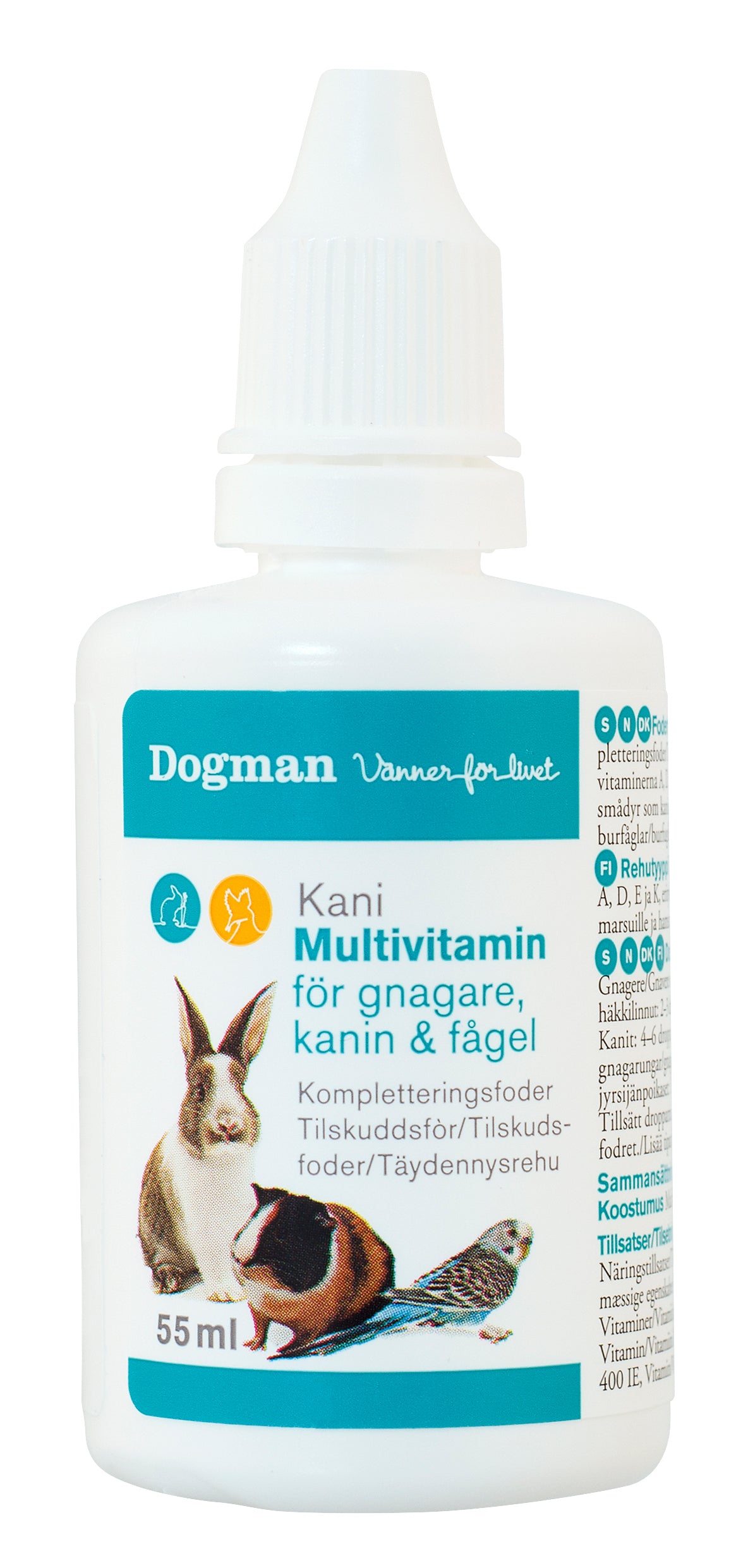 Dogman Kani Mulitvitamin för Smådjur 55ml