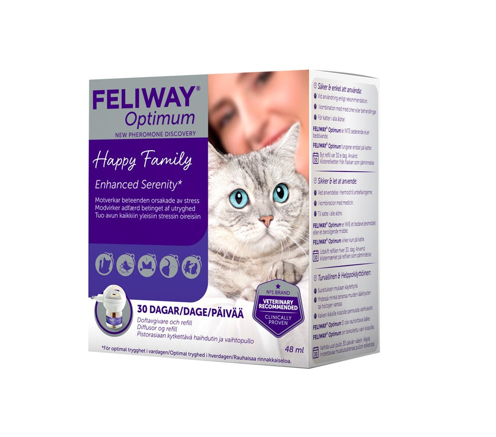 Feromoner Katt Feliway Optimum Doftavgivare 48 ml