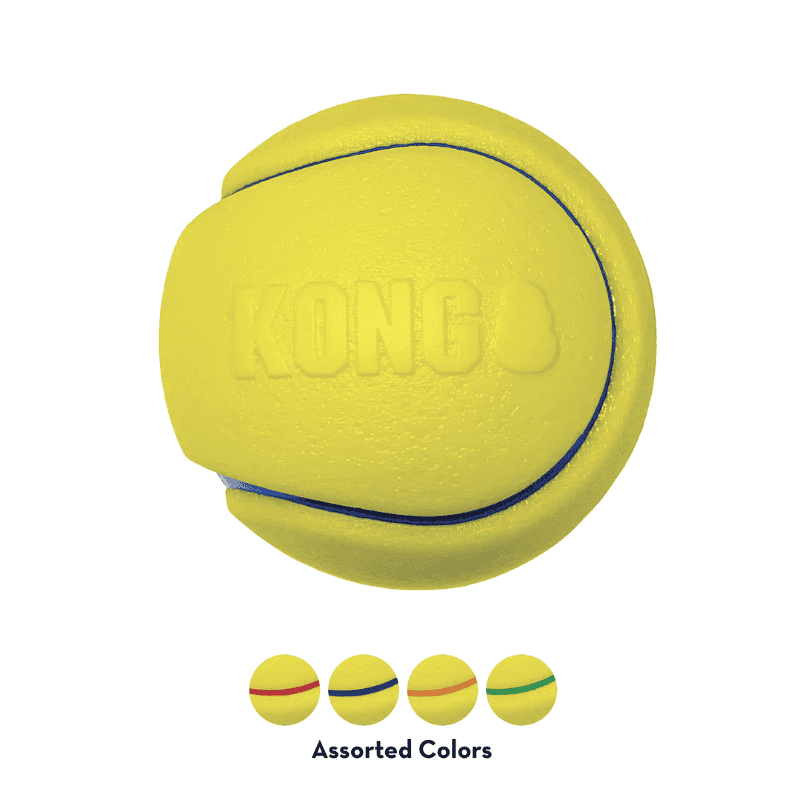 KONG Hundleksak Squeezz Tennis 2p