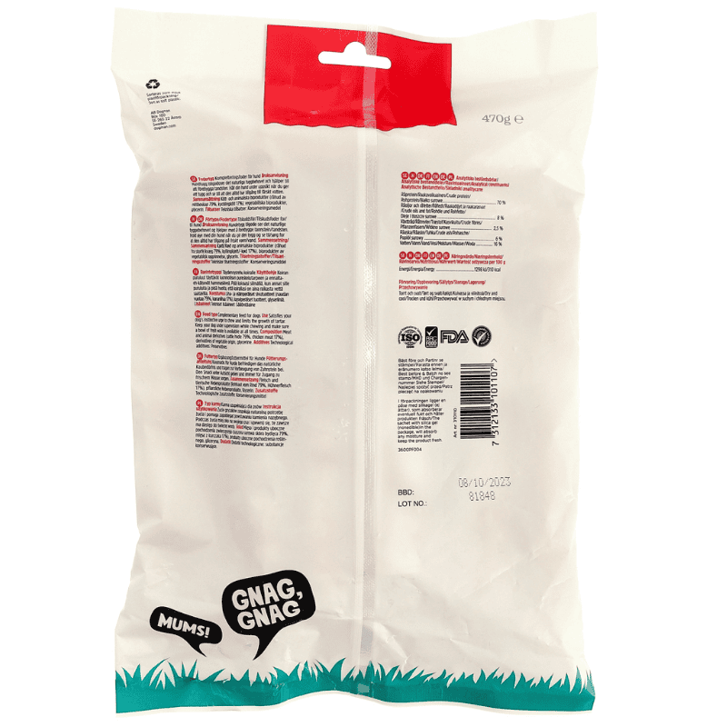 Dogman Hundgodis Easychew med kyckling 10p