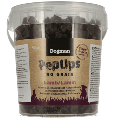 Dogman PepUps no grain Lamm 500g