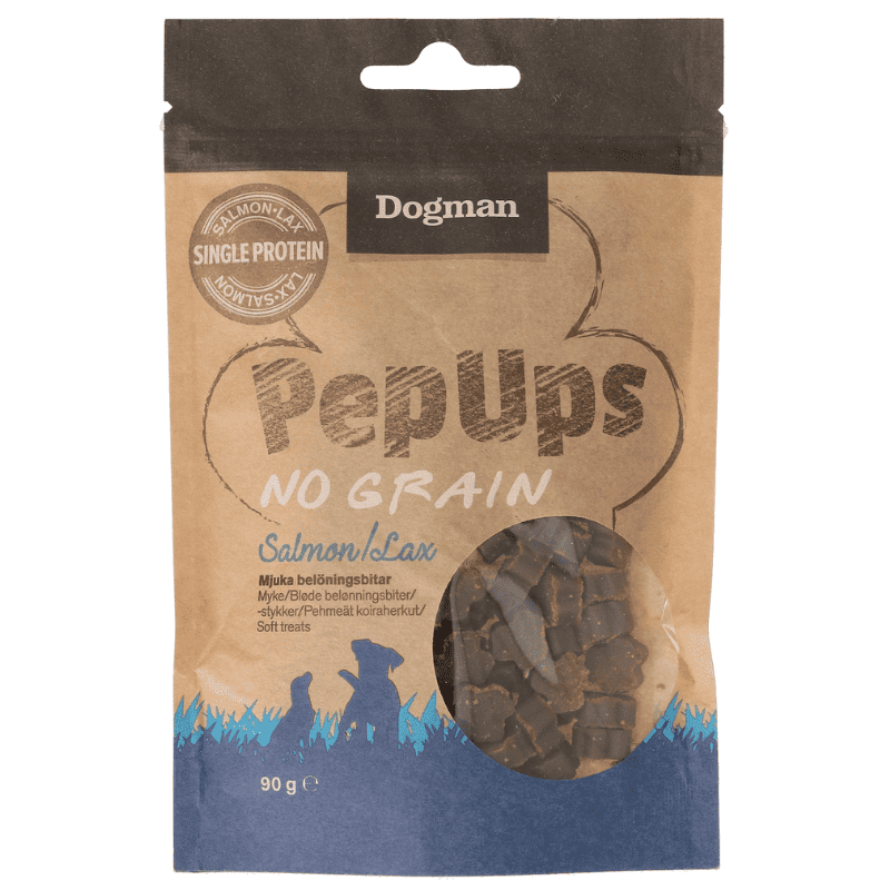 Dogman Pepups no grain lax 90g