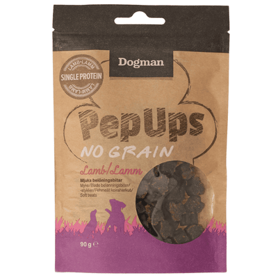 Dogman PepUps no grain lamm 90g
