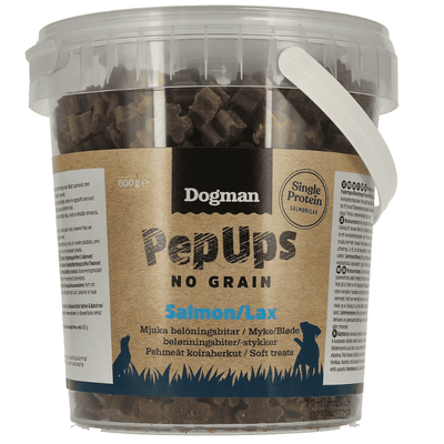 Dogman PepUps 500g med smak av lax