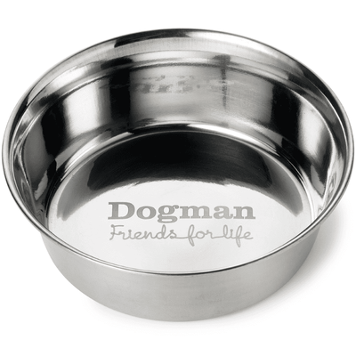 Dogman Heavy Matskål Rostfritt Stål