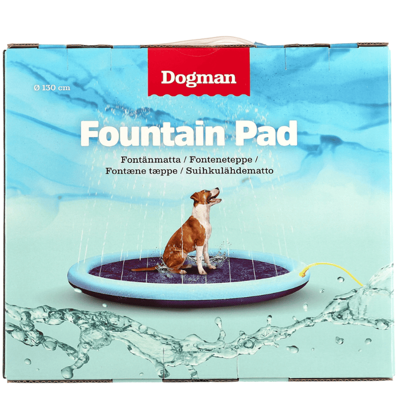 Dogman Fontänmatta - Interaktiv Vattenlek för Hundar