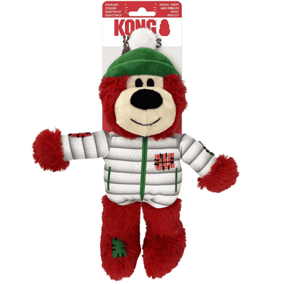 KONG Holiday Wild Knots Bear Assorted