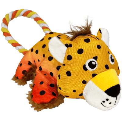KONG Cozie Tuggz Cheetah Hundleksak