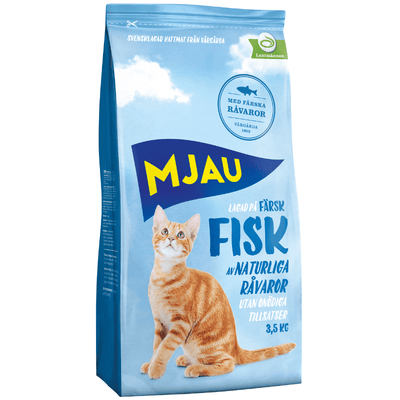 Mjau Torrfoder med fisk