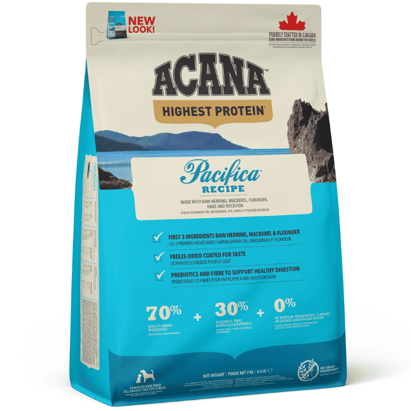 ACANA Pacifica Hundfoder Spannmålsfritt Fisk 11.4kg