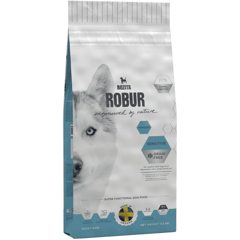 Bozita Robur Sensitive Grain Free Ren Hundfoder 12kg