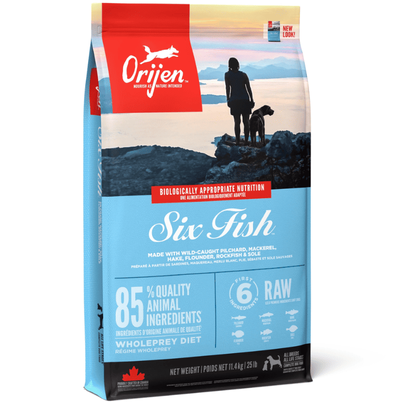 ORIJEN Six Fish Hundfoder Spannmålsfritt 2kg