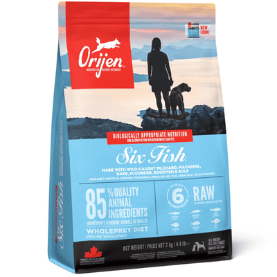 ORIJEN Six Fish Hundfoder Spannmålsfritt 2kg