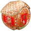 KONG Holiday Play Spaces Bungalow Gingerbread