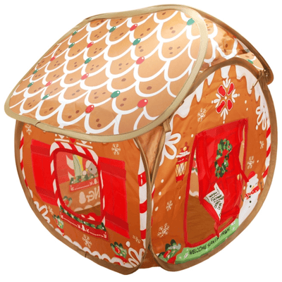 KONG Holiday Play Spaces Bungalow Gingerbread