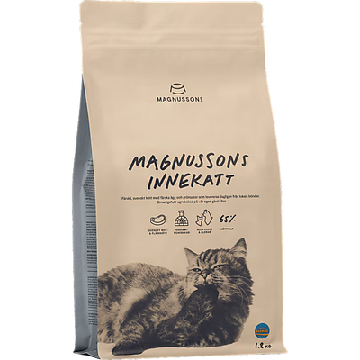 Magnussons Torrfoder Innekatt 1.8 kg