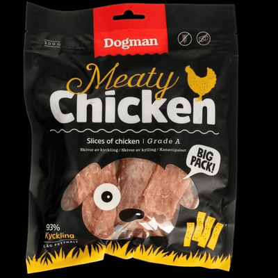 Meaty Kycklingskivor Hundgodis 100g