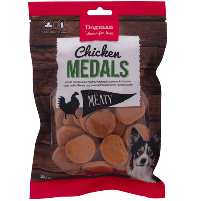 Meaty Kycklingmedaljer Hundgodis 100g
