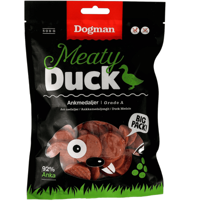 Meaty Ankmedaljer Hundgodis 100g