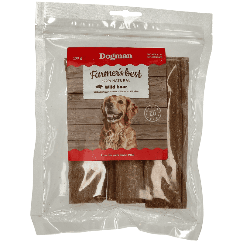 Dogman Vildsvinskött Tugg 150g