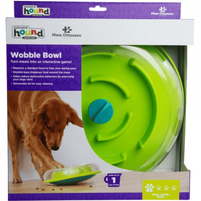 Nina Ottosson Wobble Bowl Aktiveringsleksak Hund