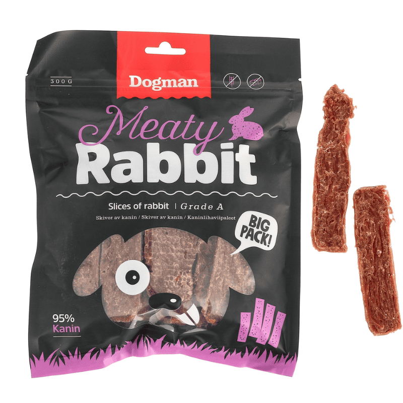 Meaty Skivor av Kanin Hundgodis 100g