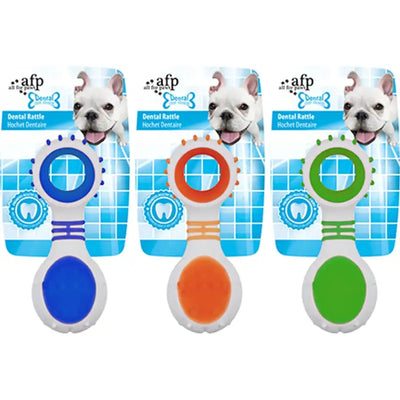 Zooi Hundleksak Dental Chews Rattle Blå
