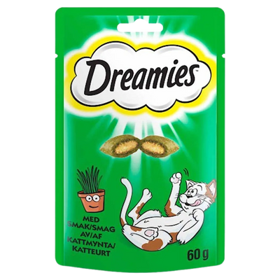 Dreamies Kattgodis Kattmynta 60 g